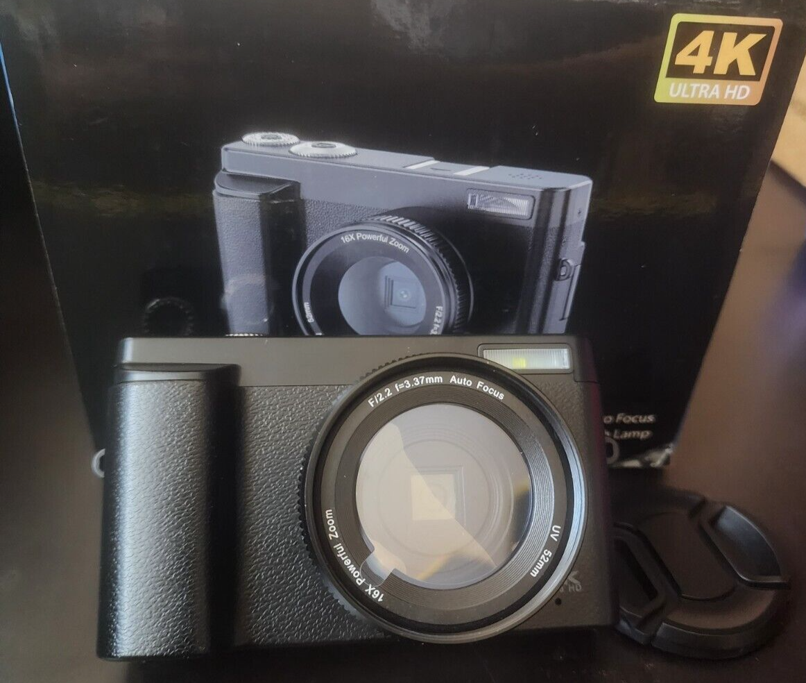 DC101 4K Digital Compact Vlogging Camera 48MP BUNDLE | eBay