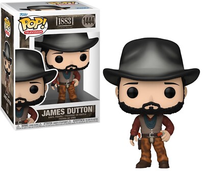 BOX DAMAGED Funko Pop! TV: 1883 - James Dutton Vinyl Figure #1444 #72195