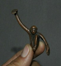 CM Old China Bronze FengShui 12 Zodiac Animal Monkey Monkeys Animal Statue