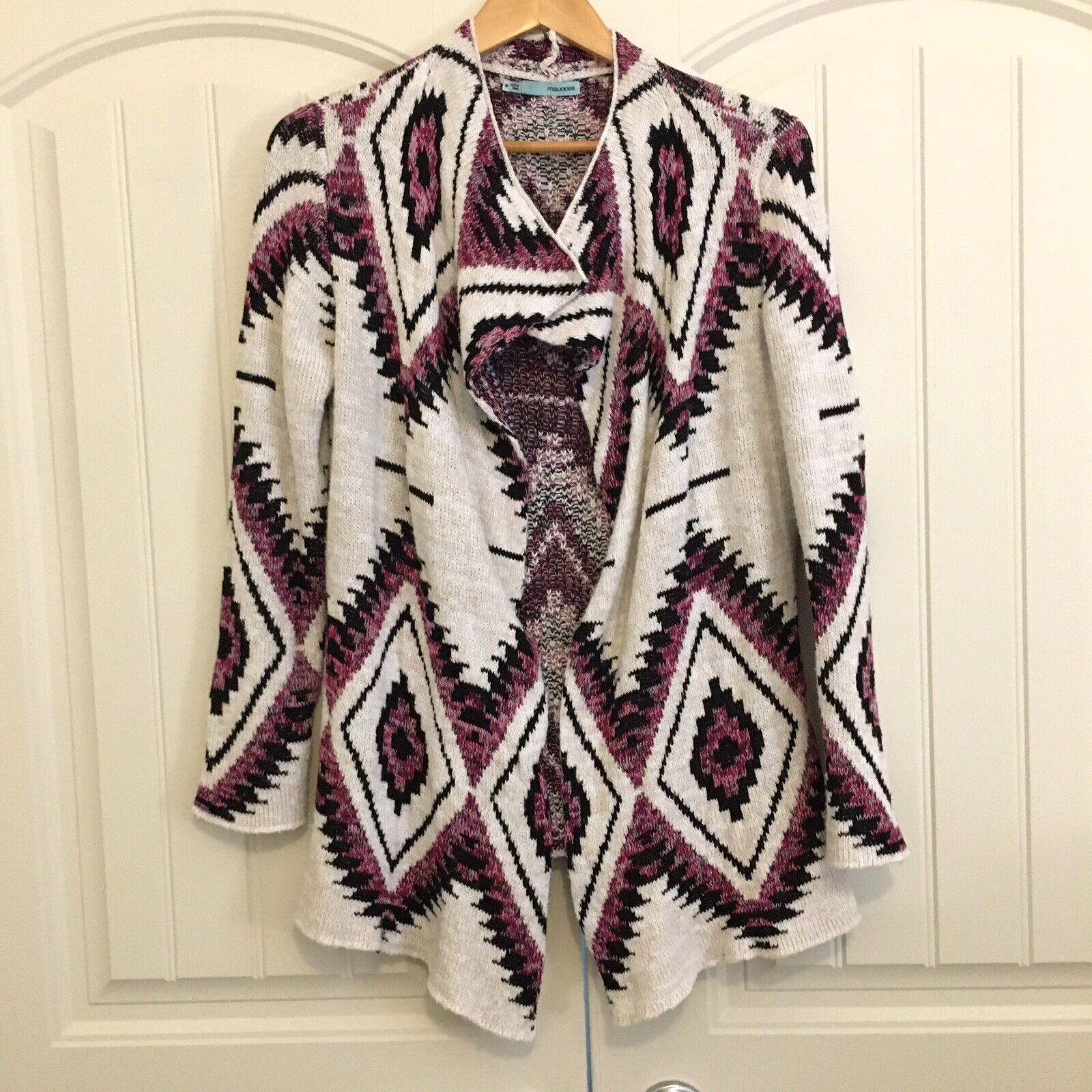 Maurices Open Cardigan Sweater Size M 