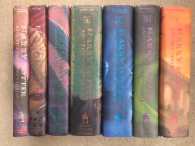 Harry Potter Complete Series 1-7 set hardback 1 2 3 4 5 6 7 first edition lot