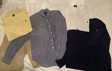 Boy s Polo Ralph Lauren Shirts Shorts Size Med/Lg, lot of 5