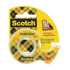 Scotch 665 Double Sided Permanent Tape 250" Long