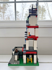 LEGO (6093): Flying Ninja Fortress - 99% Complete with Instructions & Box