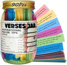 Bible verses jar gift for inspiration and prayer