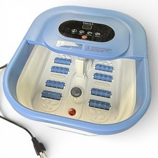 ESARORA Folding Foot Spa Massager MZD-22B-03 Heated 6L Bubble Rollers