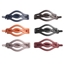 flat hair clips for women,no slip Effortless Twist hair clips,pack of 6