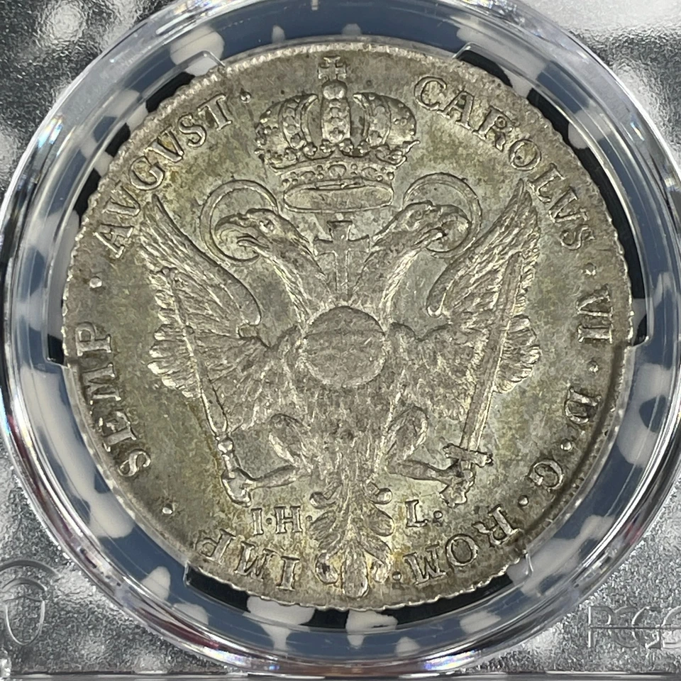 1731-IHL Germany Hamburg 32 Schilling PCGS MS62 Lot#G1257 Silver! Top Graded! - Image 3 of 4