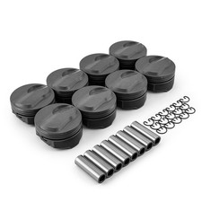 Chevy Bbc 454 6.385 4.350 Bore 1.270 .990 Dome Top Forged Pistons