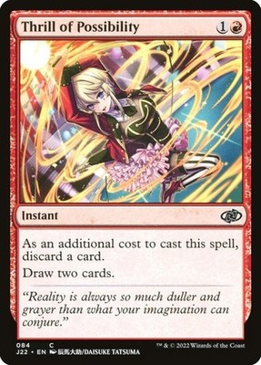 MTG - Thrill of Possibility - Anime Art - J22 - Magic the Gathering