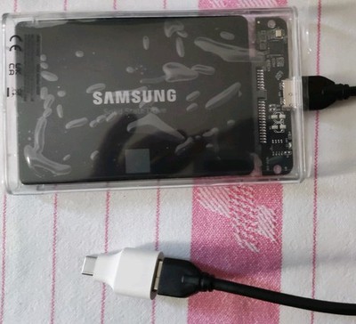 Extern (oder intern) 2.5 SSD 500gb Samsung 860 Evo 