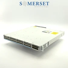 C9300-48UN-A Cisco 9300 48 Port UPoE 5Gb mGig Switch L3 w/ C9300-NM-8X +Dual PWR
