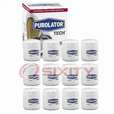 12 Pc Purolator Tech Tl10241 Engine Oil Filters For Z87a Z135 Z131 Xg3614 Dc