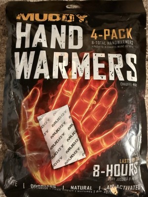 5 (4pack) Muddy Hand Warmers