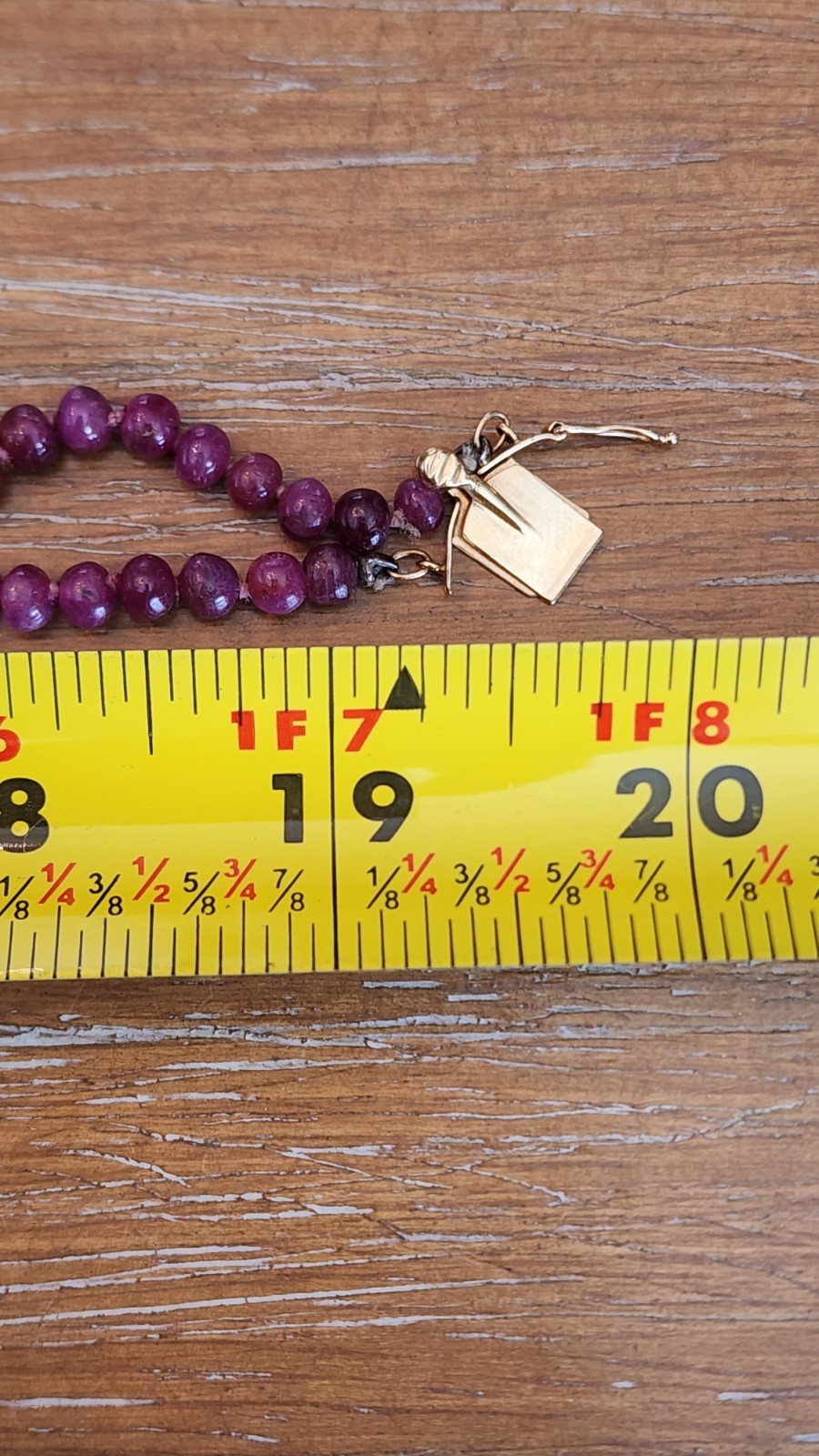 Exquisite Natural Ruby Multi-strand Necklace w/ 1… - image 11