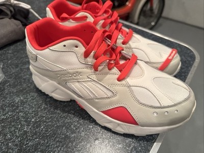 Reebok x Gigi Hadid Women s Size 10 Retro Running Sneakers White Red