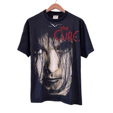 Vintage THE CURE The Wish Tour Concert 90s Band XL Single Stitch Shirt REPRINT