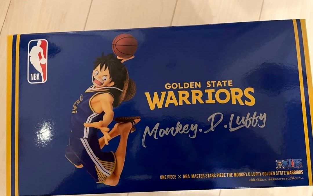 ONE PIECE x NBA Master Stars Piece Monkey D. Luffy Golden State