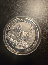 2015 Koala Australia Silver 1 Dollar Coin 1oz  In Capsule