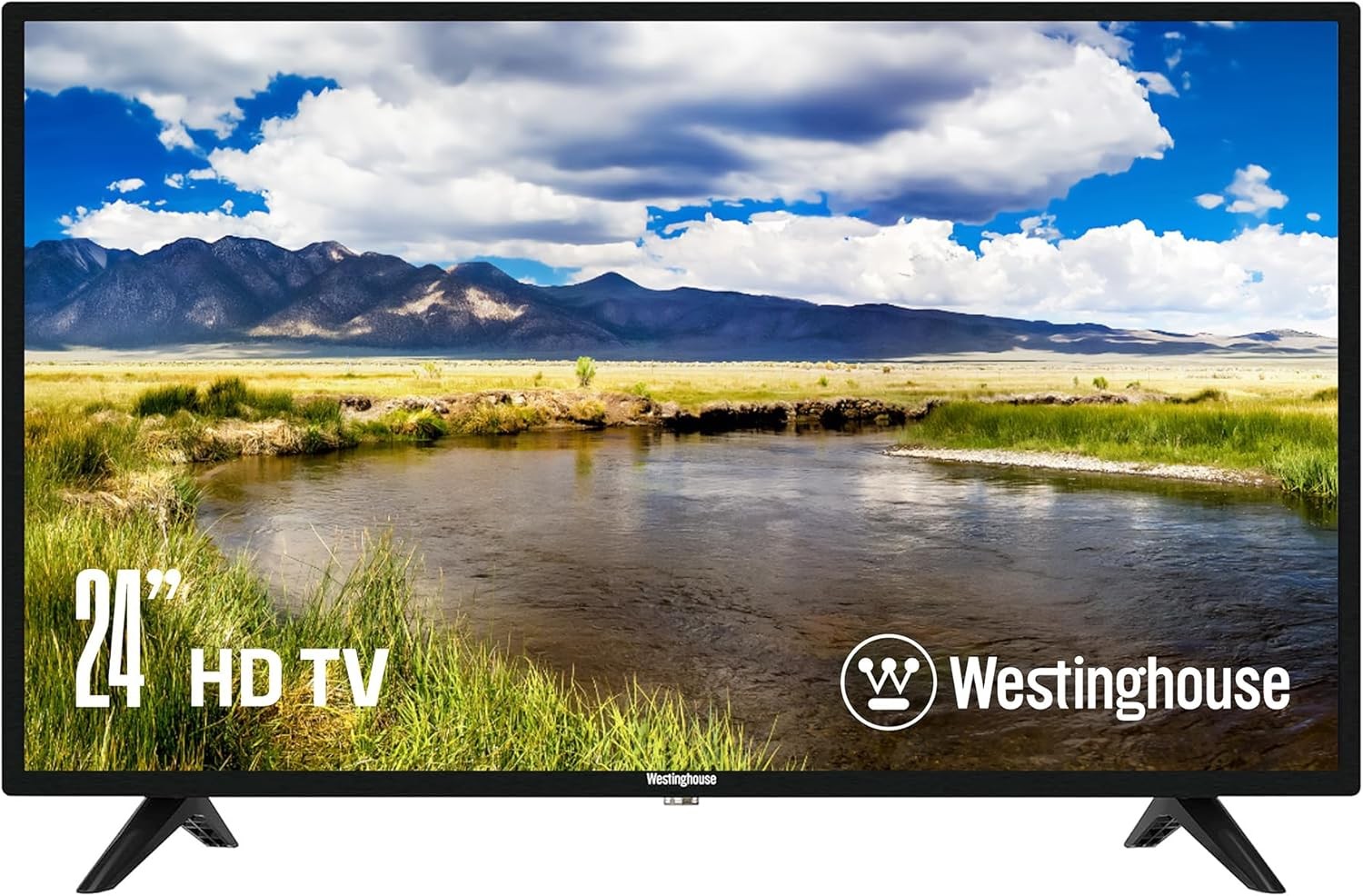 Westinghouse 24 Inch TV, 720p HD LED Small Flat Screen Non-Smart 24