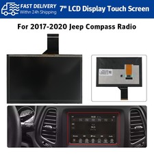7" LCD Display Touch Screen For 2017-2020 Jeep Compass Radio Navigation Replace