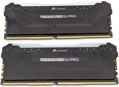 16GB 2x 8GB Corsair Vengeance RGB Pro DDR4 Arbeitsspeicher 3600mt/s Gaming RAM PC4-3600
