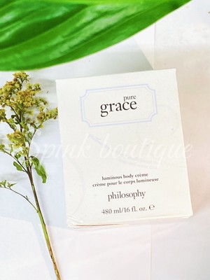 Philosophy Pure Grace Luminous Body Cream 480 ml Neu & Imperfect Box 