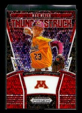 Max Meyer 2020 Prizm Draft Picks #TH-1 Thunderstruck Red Donut Circles /99