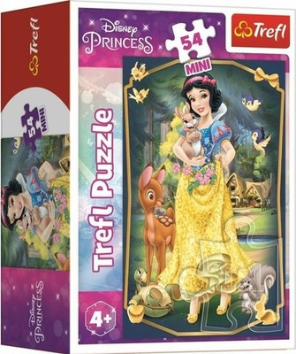 NEW Trefl Jigsaw Puzzle Mini 54 Pieces 4+Ages Kids Beautiful Princess Snow White