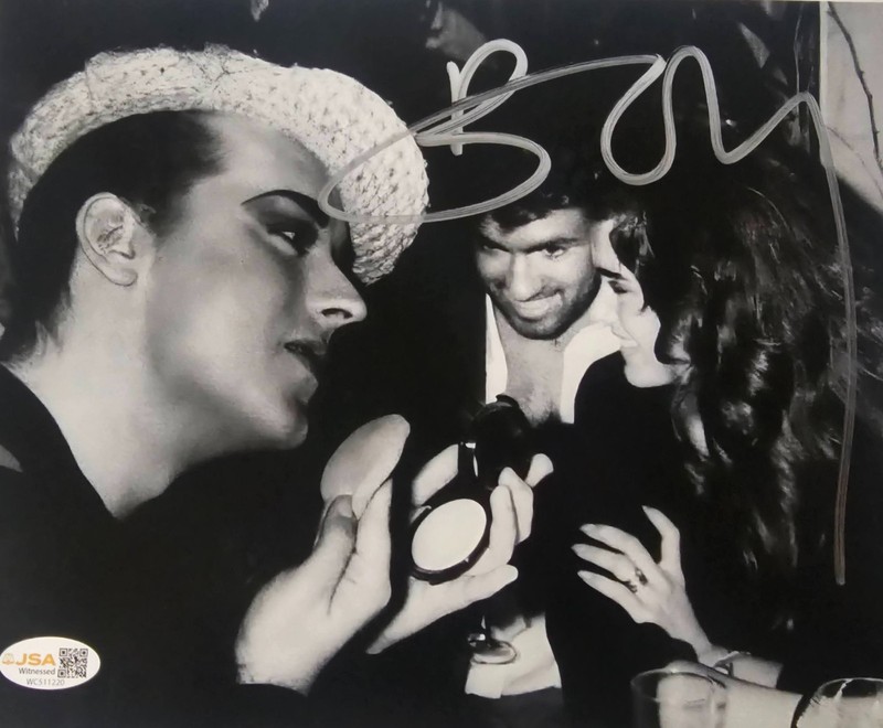 Boy George Signed 8x10 Photo Culture Club Autograph JSA Authentic COA
