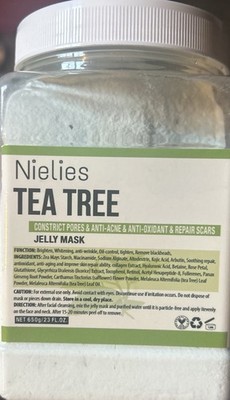 Nielies TEA TREE Jelly Mask Anti-Acne/Oxidant, Repairs Scars 23 oz Exp 5/26 d19