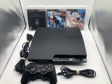 Sony PlayStation 3 Slim PS3 160GB Console CECH-2501A OEM Controller HDMI Games