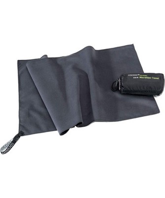 Cocoon ultralight - lightweight microfibre hand towel Grey XL