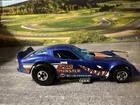 Vintage Hot Wheels 1977 Pontiac Firebird Funny Car The Speed Monster Blue