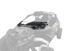 Tusk Clear Removable Half Windshield Scratch Resistant For Can-Am Maverick R X