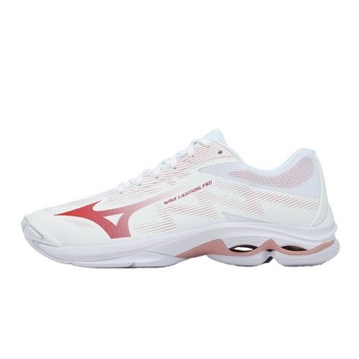 Mizuno WAVE LIGHTNINGバレーボールシューズ26.0cm Mizuno Wave Lightning Pro White Pink Women Volleyball Shoes