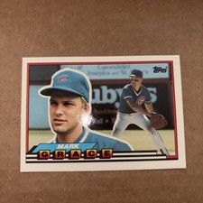 1989 TOPPS BIG #189 MARK GRACE CHICAGO CUBS 
