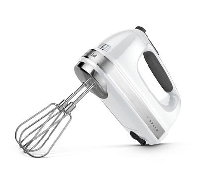 KitchenAid 9-Speed Hand Mixer | White