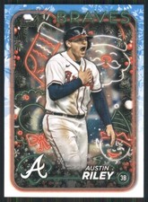 2024 Topps Holiday #H172 Austin Riley Atlanta Braves 51905