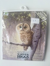 Heritage Stitchcraft Night Watchman Owl Cross Stitch Kit Warwick Higgs