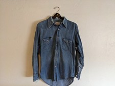 Wrangler 1970's Pearl button Large Denim Shirt