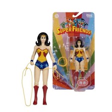 McFarlane Toys DC Retro Super Friends WONDER WOMAN 6  Figure NEW RED PLATINUM