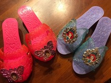 Disney Princess, Ariel Little Mermaid, Frozen Dress Up Shoes Costume 7  