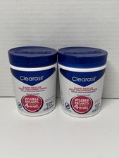 2 Clearasil Salicylic Acid Rapid Rescue Deep Treatment Acne Pads 90 count Each