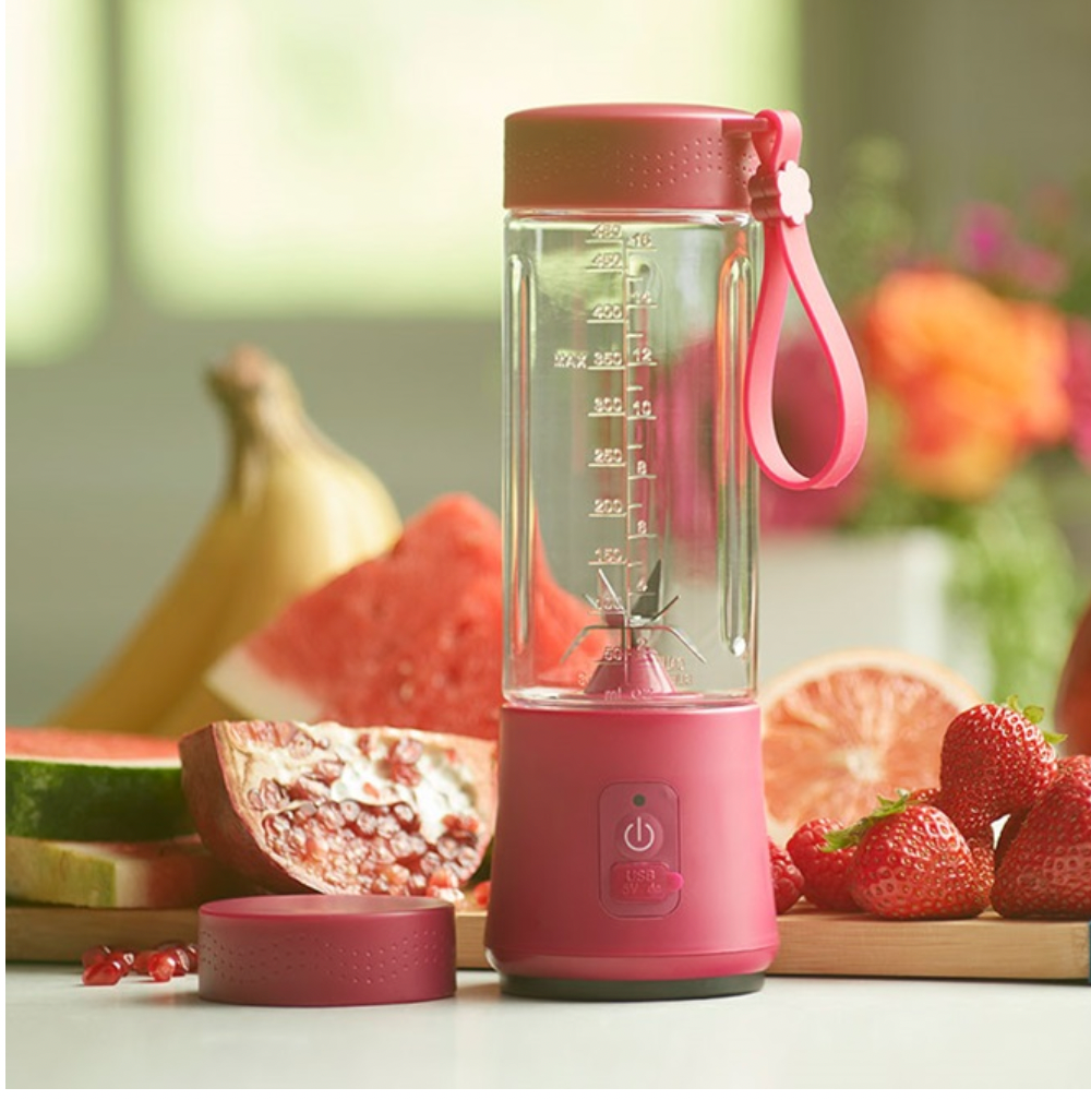 Princess House portable blender Fuchsia 10411 New Laquidara