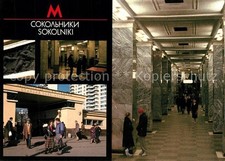 U-Bahn Subway Underground Metro Moscow Sokoln...