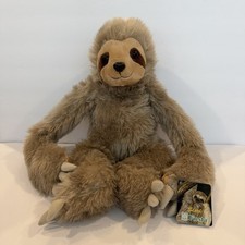 Fiesta Cuddle Sloth 20" Plush Stuffed Animal Toy Connectable Hands To Hang Cute