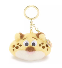 Disney Store Zootopia Clawhauser Face Plush Keychain New with Tag