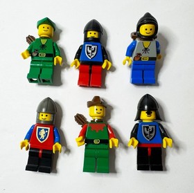 LEGO Castle: Castle Mini Figures (6103) 100% Complete - No Box - Unused Sprue