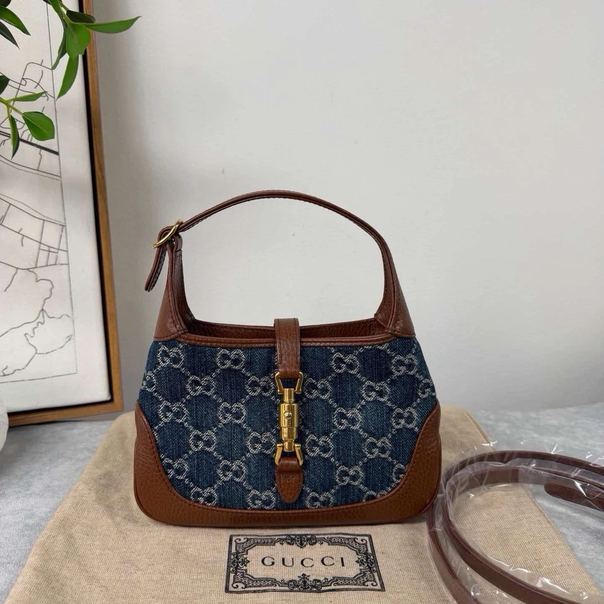 Gucci Hobo Bags Blue Bags & Handbags for Women for sale | eBay